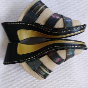 Alegria Leila Braidy Comfort Sandals  Size 7